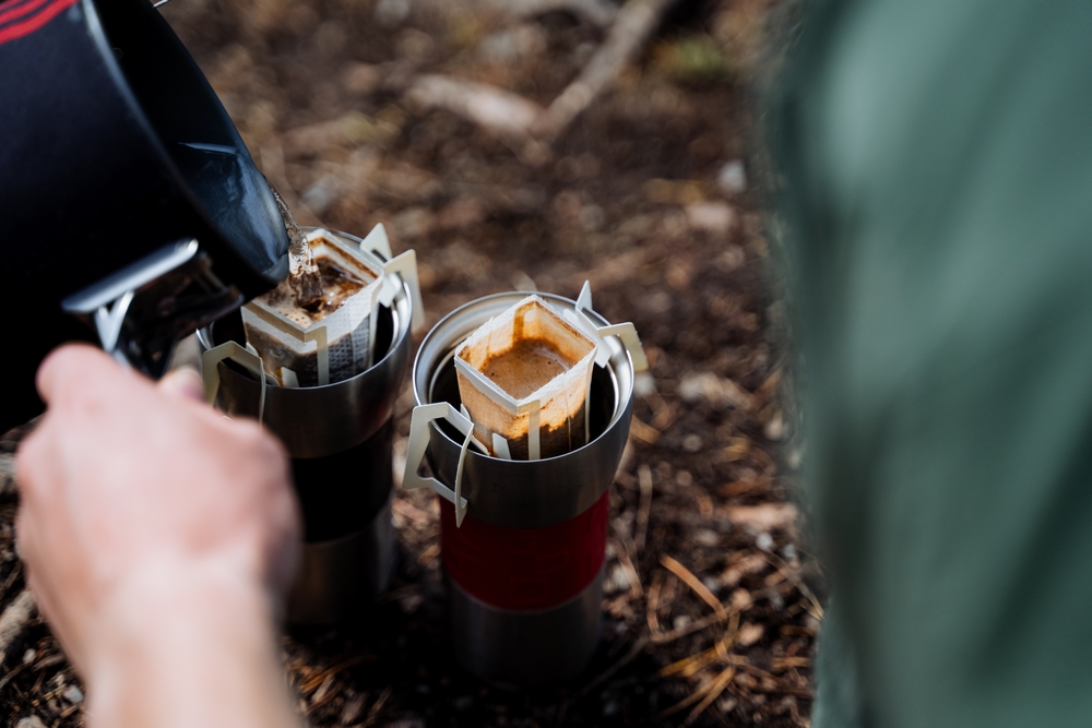 coffee before a trail