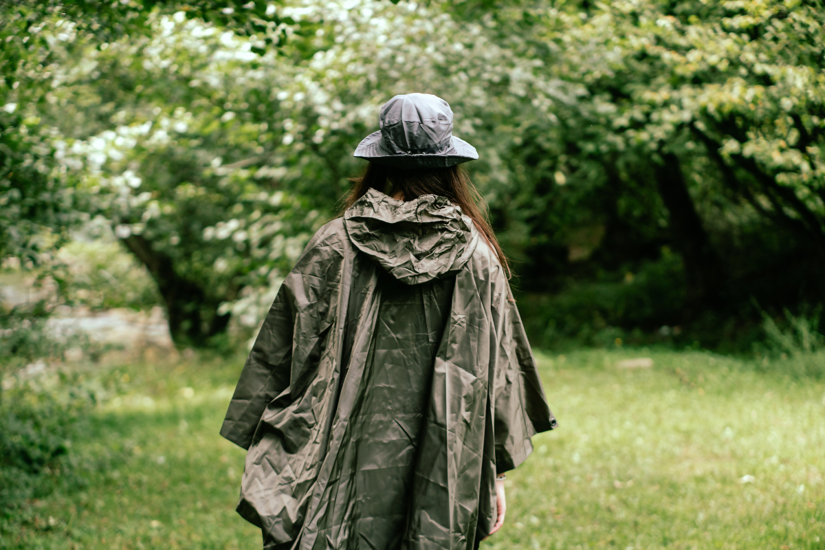 woman wearing a coat
